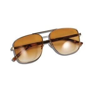 Pared Eyewear Uptown Downtown Gold Aviator Sunglasses